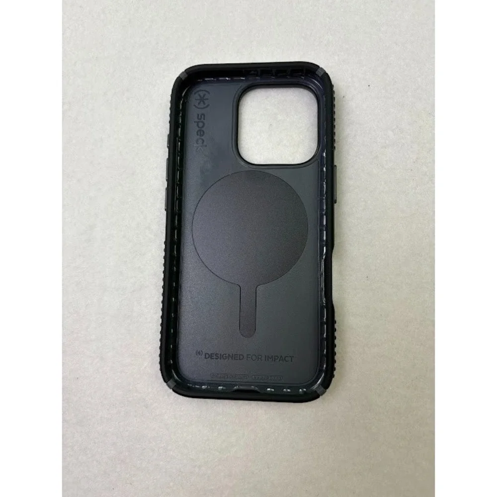 Speck‎ - Presidio2 Grip ClickLock Case w/MagSafe Apple iPhone 16 Pro - Black